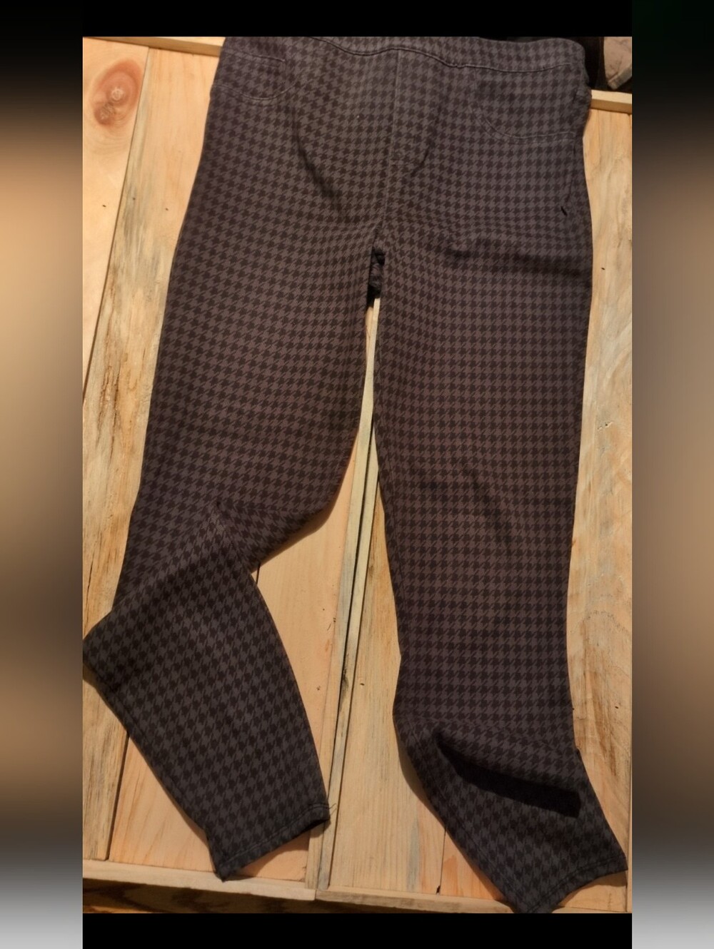 Spanks houndstooth jeggings